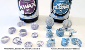 เรซิ่น Bluecast X-WAX FILIGREE 3D สีเทา สำหรับงานหล่อขึ้นรูป ใยสังเคราะห์ น้ำหนัก 0.5 กก. สำหรับเครื่องพิมพ์ 3 มิติ LCD/DLP - Product Image 5