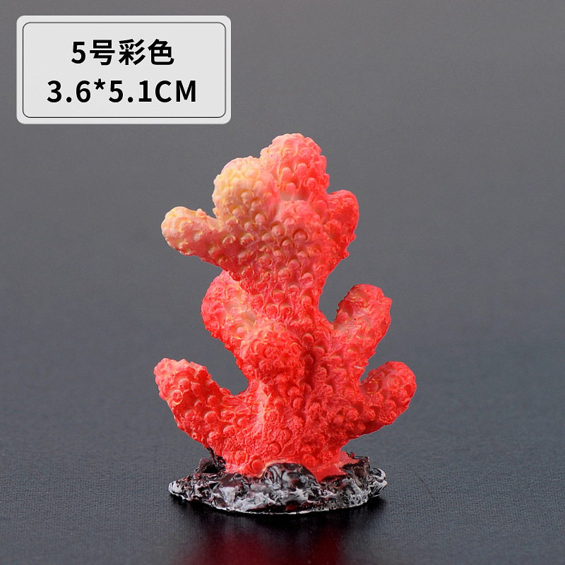 Colored coral no. 5