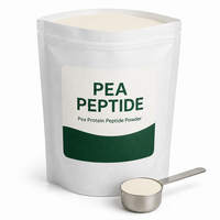 Poudre de protéines de collagène hydrolysé de pois à petit poids moléculaire, oligopeptide à absorption facile pour boisson de santé (vente en gros)