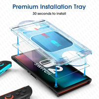 Conçu pour la Nintendo Switch 2 Protecteur d'écran en verre trempé résistant aux rayures et aux bulles