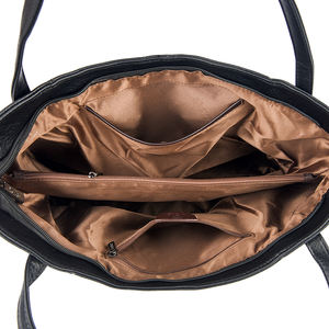 Sac fourre-tout en PU de haute qualité, modèle 2026. Avec des motifs géométriques. Sac à main de luxe de créateur.6460 - Product Image 2