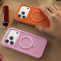 Coque de téléphone pliable anti-chute, anti-collision, antidérapante, avec anneau de maintien, respectueuse de la peau, pour iPhone 18 17 16 Pro Max, usage quotidien