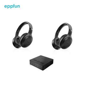 Combinación de Transmisor y Auriculares (1 a 2) con Función Auracast para Fiestas/Reuniones, Auriculares y Transmisor Inalámbricos - Product Image 1