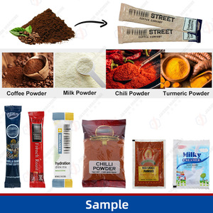 เครื่องบรรจุผงพริกไทยป่นอัตโนมัติแบบซอง เครื่องบรรจุผงเครื่องเทศยี่หร่าพริกมาซาลา - Product Image 2