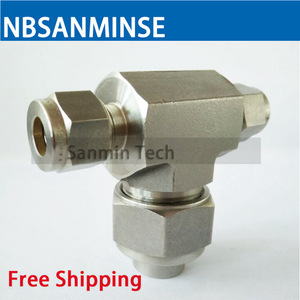 NBSANMINSE ข้อต่อสแตนเลสแบบอัดแรงดัน 316 สำหรับท่อแก๊สแรงดันสูง พร้อมตัวกรองทางเดียว สำหรับใช้ในห้องปฏิบัติการ - Product Image 5
