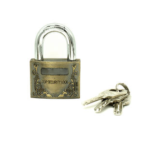 Candado de Alta Seguridad, Resistente, de Aleación de Zinc, con Protección de Media Cilindrada - Product Image 4