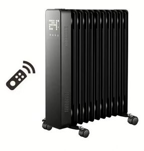 Calentador Eléctrico Portátil de 5 Aletas con Control Remoto, Último Modelo - Product Image 5