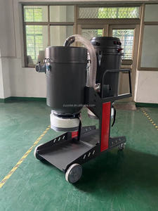 ZUYYEE Nouveau <span class=keywords><strong>Aspirateur</strong></span> industriel à cyclone 220V, aspiration d'eau 2700 mm, débit d'air 540 m³/h, aspiration continue, ensachage 3 Ametek - Product Image 4