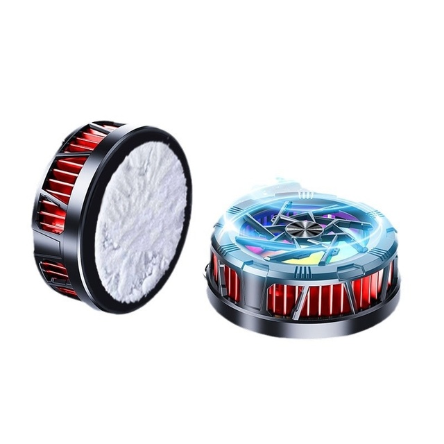 Trendy Hot Sell Gaming Accessories Semiconductor Mobile Phone Cooler Portable Quickly Cooling Phone Radiator with Magnetic Fan