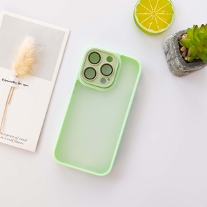 Matte ống kính chống sốc Frosted bán buôn sang trọng trong suốt tùy chỉnh PC TPU trở lại mờ bảo vệ mới tốt điện thoại di động trường hợp - Product Image 2