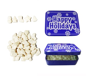 Comprimés de menthe fraîche en forme de cœur de 12g en sachet avec sucre de glucose et saveur de poivre doux - Product Image 2