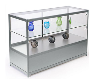 Vitrine en verre transparent avec <span class=keywords><strong>étagère</strong></span>s fixes, armoire de présentation, pour magasin de bijoux - Product Image 3