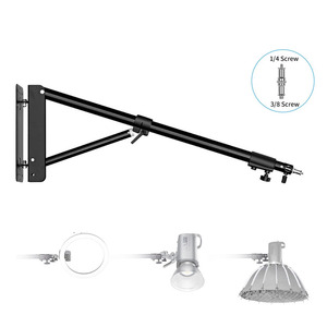 Bras Magique Mural en Alliage d'Aluminium 100/135/170cm pour Photographie, Lumière Stroboscopique, Réflecteur Parapluie et Anneau Lumineux - Product Image 3