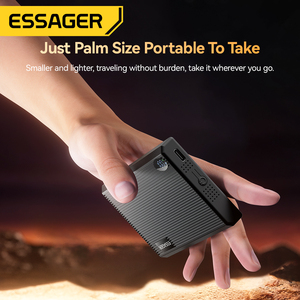 <span class=keywords><strong>ESSAGER</strong></span> ES-D017 Série 10000mah Ultra Mince Charge Rapide Banque D'alimentation De Charge Sans Fil - Product Image 6