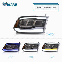 Vland Factory Wholesale LED Head Light Car Part Front Lamp 1500 2500 3500 2009-2018 Ram 1500 CLASSIC 2019-2021 for Dodge Ram