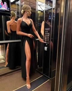 2024 di vendita calda dq709 nuovi arrivi abito da ballo di lusso cerimoniale in cristallo con nappine abito lungo di compleanno donna - Product Image 3