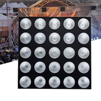 Igracelite 25 pièces Projecteur matriciel LED 5x5 points RGBW DMX512 pour éclairage de scène, DJ, club et événements