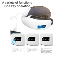 Appareil de soin des yeux intelligent pliable rechargeable CYANMED avec thérapie par vibration et airbag pour soulager la fatigue oculaire et les soins de santé