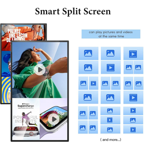 Nuevo en 2025: Pantalla Digital LED <span class=keywords><strong>Mini</strong></span> de 43'' con Android 11 para Montaje en Pared, Ideal para Menús y Publicidad - Product Image 4