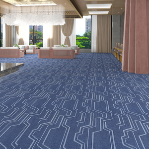 Alfombra de <span class=keywords><strong>pared</strong></span> a <span class=keywords><strong>pared</strong></span> con mechones Rollo de alfombra de piso de hotel de auditorio de felpa suave gruesa para exposiciones - Product Image 5