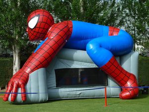 Maison de rebond commerciale de haute qualité château gonflable <span class=keywords><strong>Spiderman</strong></span> rebondissant avec toboggan - Product Image 3