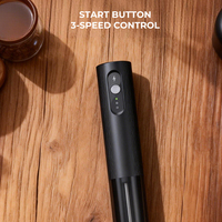 Mousseur à lait portatif écologique rechargeable par USB, fouet en acier inoxydable 304, pour café, mousse froide, vente en gros, usage domestique