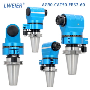 LWEIER Cabezal Angular AG90CAT50-ER32-60 de Venta Caliente para Centro de Mecanizado, Cabezal de Fresado Lateral, Fresado de Superficies, Taladrado y Roscado CAT/BT/ISO - Product Image 4
