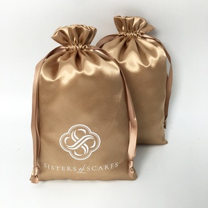 Sac à cordon personnalisé en satin doux et soyeux pour le rangement de cheveux, bijoux, cosmétiques et <span class=keywords><strong>sous</strong></span>-vêtements, emballage cadeau, <span class=keywords><strong>bonnet</strong></span> - Product Image 1