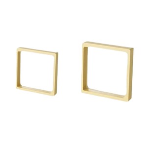 Boîte de rangement pour bijoux, couvercle transparent en plastique de 70 mm, anti-poussière, organisateur de présentation pour bracelets et boucles d'oreilles - Product Image 2