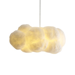 2023 nouvelle lampe suspendue créative en nuage pour salle à manger, lampe suspendue en nuage blanc pour <span class=keywords><strong>restaurant</strong></span> - Product Image 2