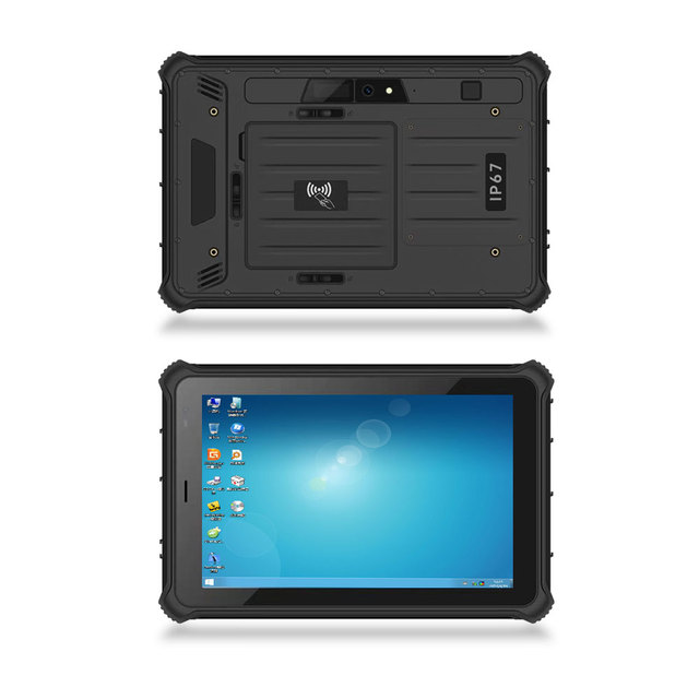 RCOMPT Custom IP67 Waterproof Industrial Tablet Android/ Windows 10 Con Sim Card 4G Tabletas Smart Gsm NFC OEM/ODM Rugged Tablet