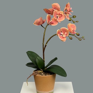 Orquídea Mariposa Artificial Multicabeza con Efecto Cascada 3D, Accesorio de Decoración para el Hogar, Flor Artificial para Boda - Product Image 4