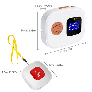 Reloj Inteligente VCF306 con Transmisión de Larga Distancia, Pantalla LCD, Alarma SOS para Cuidado Inteligente, Emergencia para Hogares de Ancianos y Personas Mayores Solas - Product Image 1