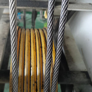 Cable de Tracción para Elevador Galvanizado, Cable de Acero para Elevador 6X19s 8X19s 9X19s Jisg3525 - Product Image 1