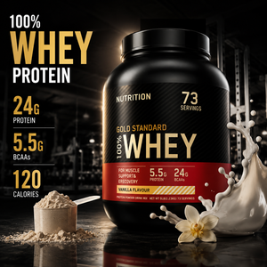 Proteína de Suero de Leche <span class=keywords><strong>Hidrolizada</strong></span> <span class=keywords><strong>100</strong></span>% de Marca Privada, Suplemento para el Crecimiento Muscular en Adultos, 24 g de Proteína por Porción, Certificado Halal, 2.27 kg - Product Image 1