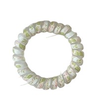 Nouvel été coréen mode Style frais Floral glace à travers les cheveux cravate Simple fille queue de cheval cheveux corde téléphone cordon cheveux enfants
