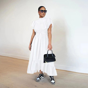 Ropa de otoño para mujer, nueva <span class=keywords><strong>falda</strong></span> Retro de primer amor, Vestido camisero perezoso francés adelgazante Suelto - Product Image 6