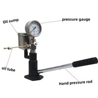 Testeur de pression d'injecteur Common Rail CRIN CRDI en métal complet, outils de réparation NC-60H