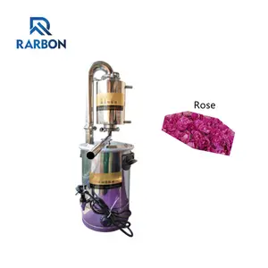 10L High Efficient Lavender Essential Oil Distill Equipment Rose Essential Oil Making Machine