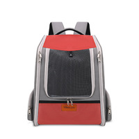 Mode Zipper Portable Chien Chat Transporteur Pour Grande Capacité Extensible Respirant Pet Sac À Dos Sac À Dos À L'extérieur Pet Carrier Sacs À Dos