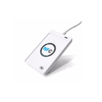 Programador de escritor de tarjetas de plástico, lector de tarjetas con NFC, Chip, codificador, con Software gratuito, ISO14443A