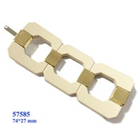 Ventes chaudes - Boucles de chaussures en alliage de zinc en forme de cœur, accessoires pour chaussures, clips plats décoratifs en métal pour chaussures