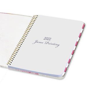 สมุดแพลนเนอร์พิมพ์ลายปี 2025 ปกแข็งแบบสันเกลียวเคลือบฟอยล์ทอง กันน้ำ มุมปกเสริมความแข็งแรง คุณภาพสูง วางแผนรายสัปดาห์ รายเดือน - Product Image 5