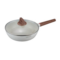 मरने के कास्टिंग एल्यूमीनियम स्वस्थ पत्थर Cookware खाना पकाने पैन Nonstick गहरी फ्राइंग पैन कड़ाही