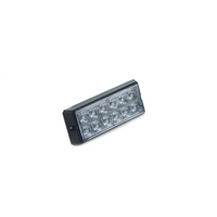 Zweifarbige 12 LED Warnleuchte Rot Blau Gelb Weiß Grün Stroboskop-Licht LTD146