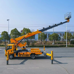 Nouvelle plateforme de travail aérien Diesel Howo 20m, nacelle télescopique rotative à 360 degrés, charge utile 200kg, pour travaux de construction - Product Image 6