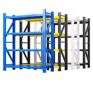 Estantes de estantería de almacén comercial de metal antioxidante plegable de 4 capas con protección contra la corrosión y diseño ajustable - Product Image 5