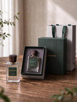 Boîte d'emballage personnalisée de luxe pour flacon de parfum, coffret cadeau pour flacons de parfum