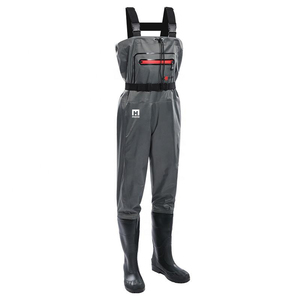 <span class=keywords><strong>Cuissardes</strong></span> de pêche en nylon pour hommes et <span class=keywords><strong>femmes</strong></span> avec poche de poitrine en PVC Équipement de plein air imperméable comprenant des bottes en <span class=keywords><strong>caoutchouc</strong></span> - Product Image 5
