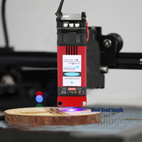 Module laser 10/20/30W/40W, tête laser 450nm bleue pour machine de gravure laser, outil de marquage et de découpe du bois, tête de gravure CNC